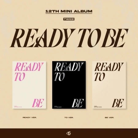 TWICE 12th mini album READY TO BE