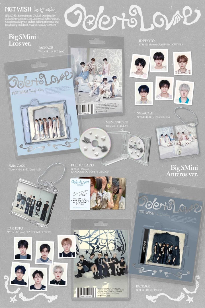 NCT WISH 1st full album Ode to Love [BIG SMini ver]