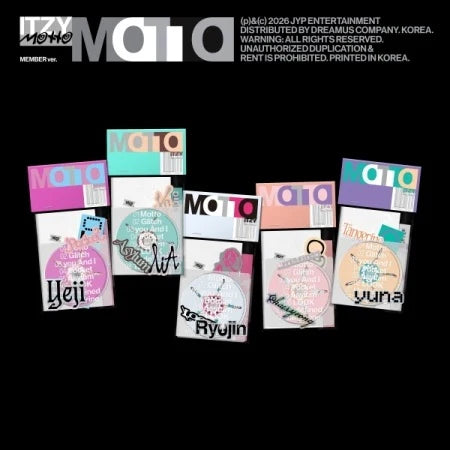 ITZY mini album MOTTO [Member ver]