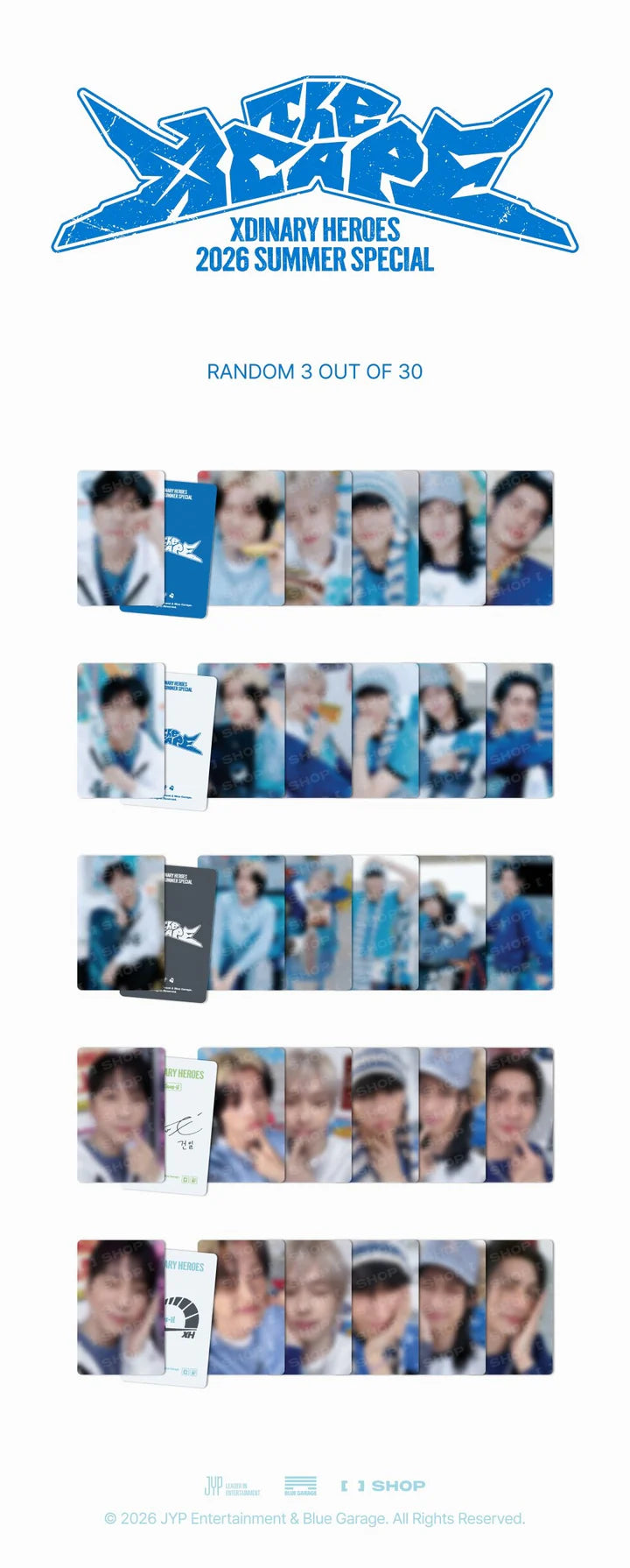 [PREORDER] Xdinary Heroes 2026 The Xcape MD SECRET PHOTOCARD