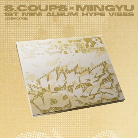 S.COUPS X MINGYU (SEVENTEEN) 1st Mini Album HYPE VIBES [COMPACT ver]