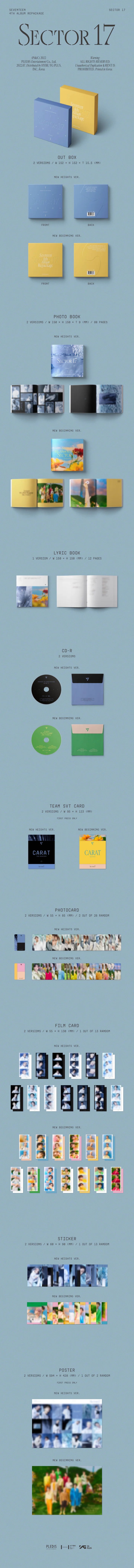 SEVENTEEN 4th album repackage SECTOR 17