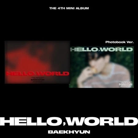 BAEKHYUN (EXO) 4th mini album HELLO, WORLD (Photobook ver)