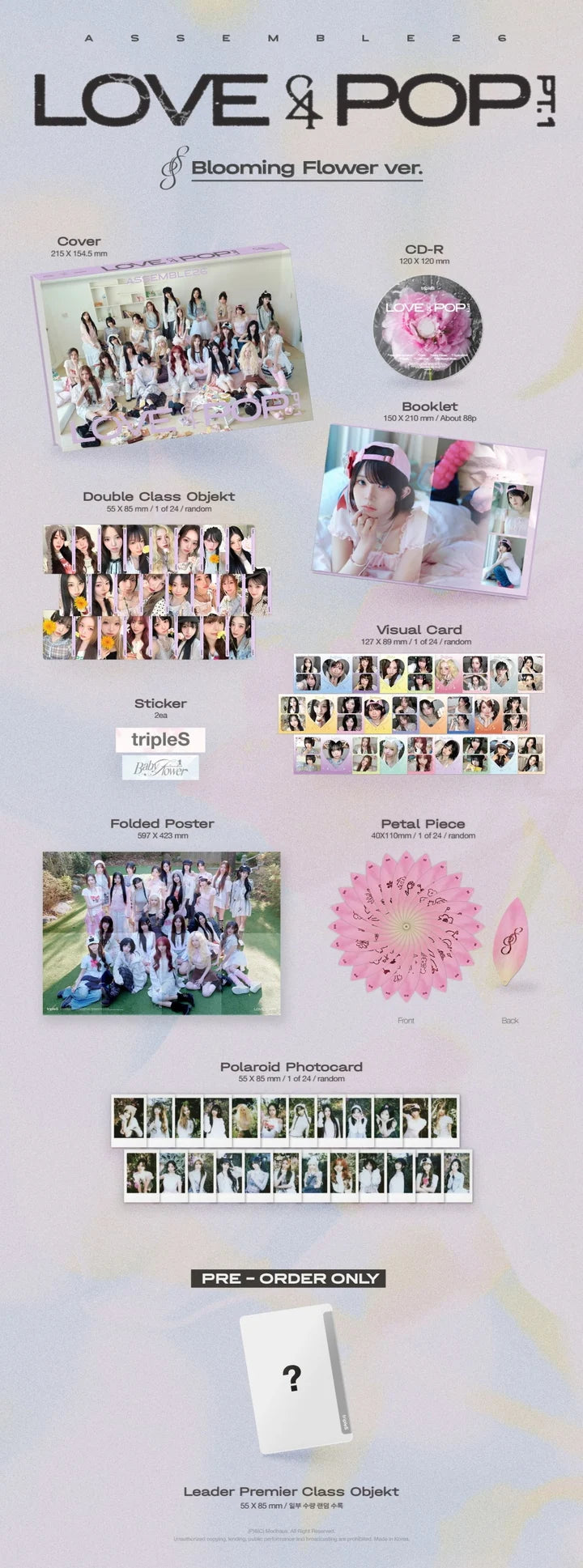 tripleS LOVE & POP PT.1