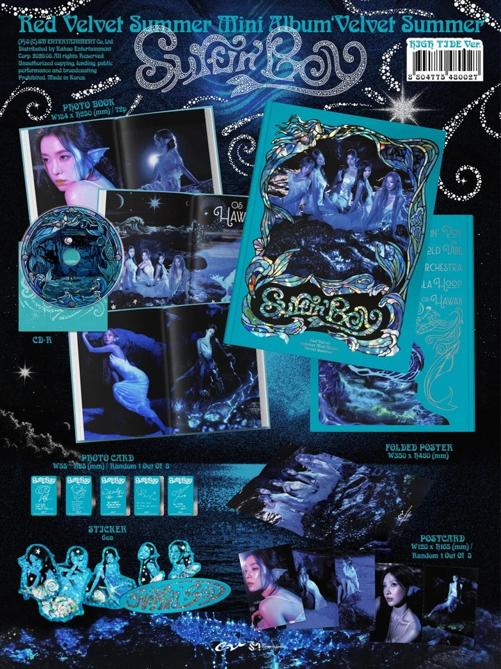 Red Velvet Summer Mini Album Velvet Summer [High Tide ver]