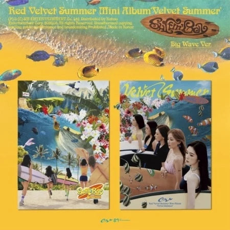 Red Velvet Summer Mini Album Velvet Summer [Big Wave ver]