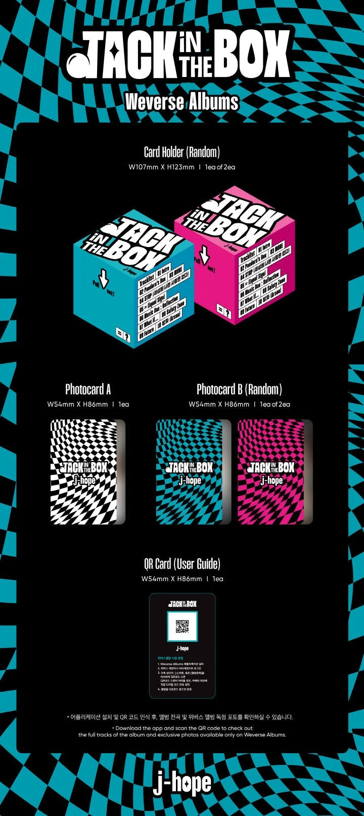 J-HOPE (BTS) JACK IN THE BOX [WEVERSE Album B ver]