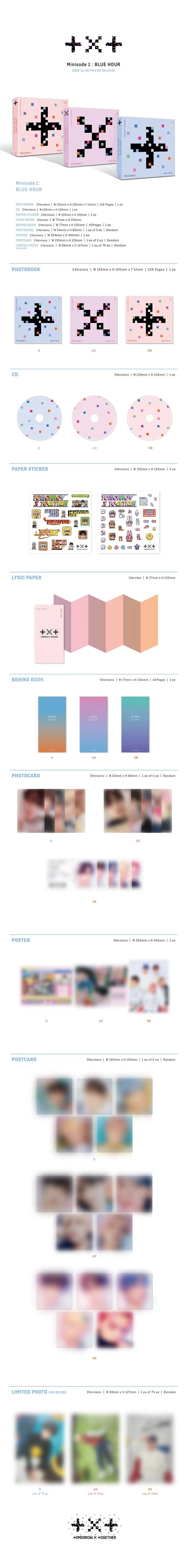 TXT 3rd mini album Minisode 1 : Blue Hour