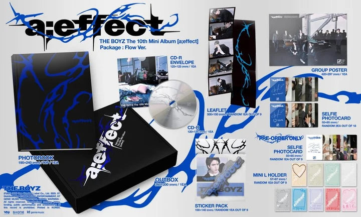 THE BOYZ 10th mini album a;effect [Flow ver]