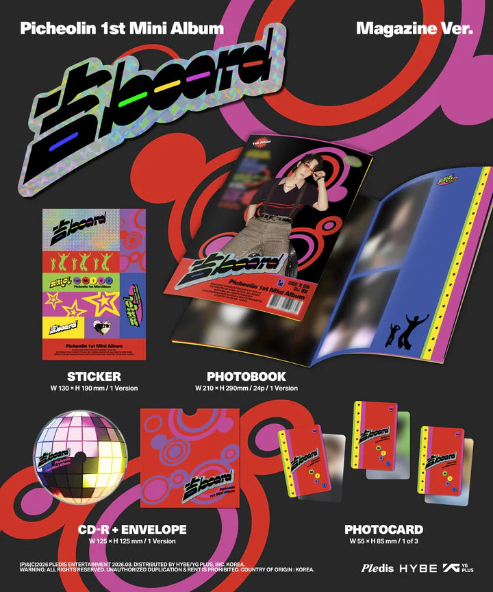 [PREORDER] PICHEOLIN (DINO / SEVENTEEN) 1st mini album 吉BOARD [MAGAZINE ver]