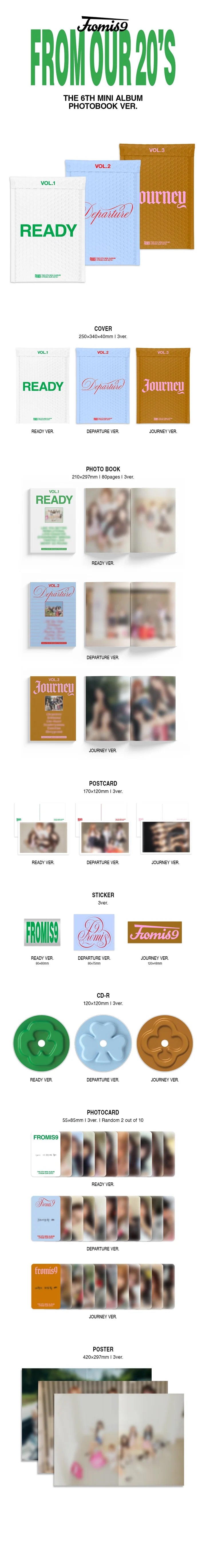 Fromis_9 6th mini album From Our 20's