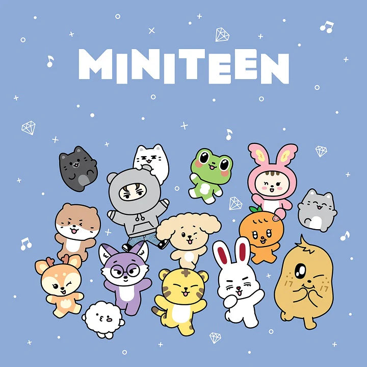 SEVENTEEN Official MD Plush Toy MINITEEN