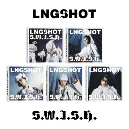 [Luckydraw & Signed Album Event][PREORDER] LNGSHOT EP Album S.W.I.S.H. [Standard ver] (Random)