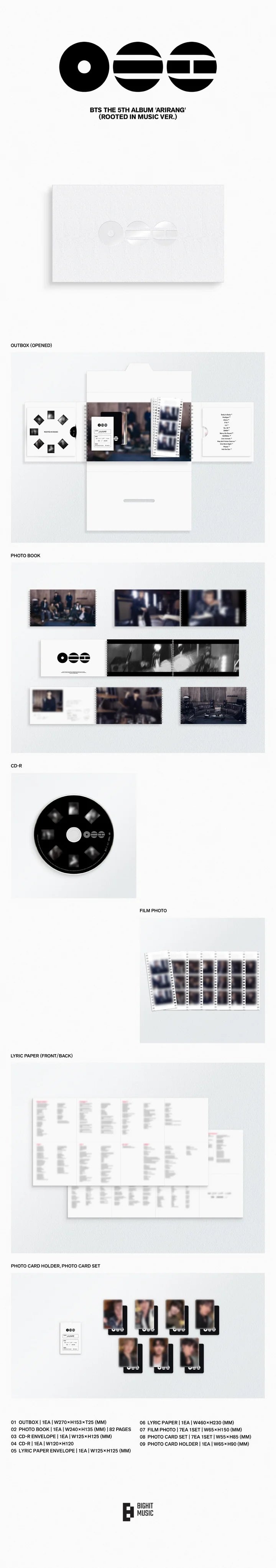 BTS 5th Album ARIRANG