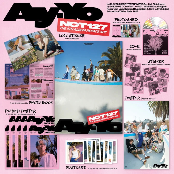 NCT 127 4th Repackage album Ay-Yo