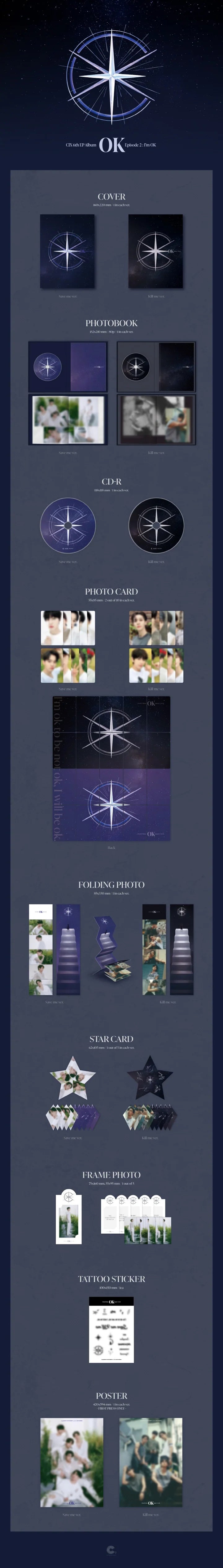 CIX 6th EP Album OK Episode 2 : I'm OK