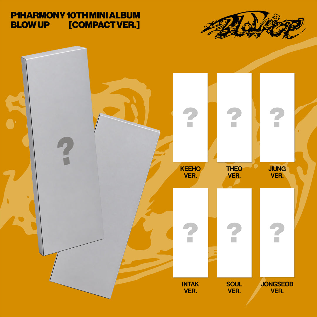 [PREORDER] [Signed] P1Harmony - BLOW UP (Compact Ver.) - Europe Exclusive (RANDOM)