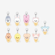 [PREORDER] Stray Kids THIS & THAT POP-UP STORE Merch PLUSH KEYRING [ICECREAM ver]