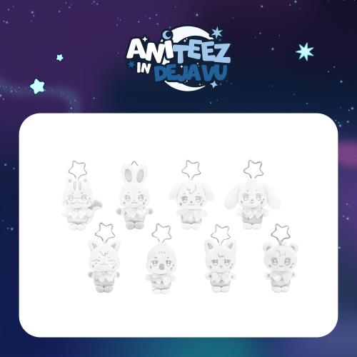 [PREORDER] ATEEZ Official MD ANITEEZ IN DEJAVU SILVER ANITEEZ PLUSH KEYRING