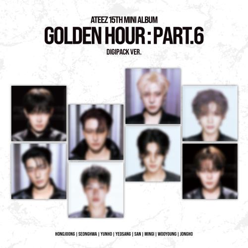 [PREORDER] ATEEZ 15th mini album GOLDEN HOUR : Part.6 [Digipack ver]