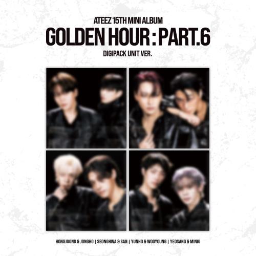 [PREORDER] ATEEZ 15th mini album GOLDEN HOUR : Part.6 [Unit Digipack ver]