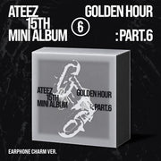 [PREORDER] ATEEZ 15th mini album GOLDEN HOUR : Part.6 [EARPHONE CHARM ver]