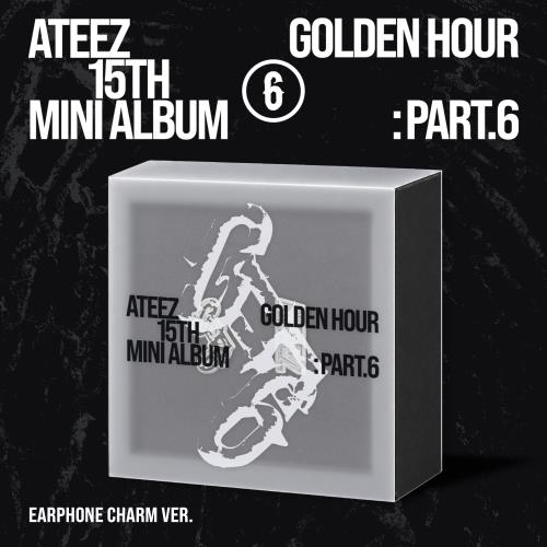 [PREORDER] ATEEZ 15th mini album GOLDEN HOUR : Part.6 [EARPHONE CHARM ver]
