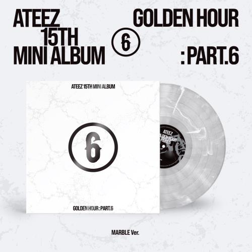 [PREORDER] ATEEZ 15th mini album GOLDEN HOUR : Part.6 [MARBLE / LP ver]
