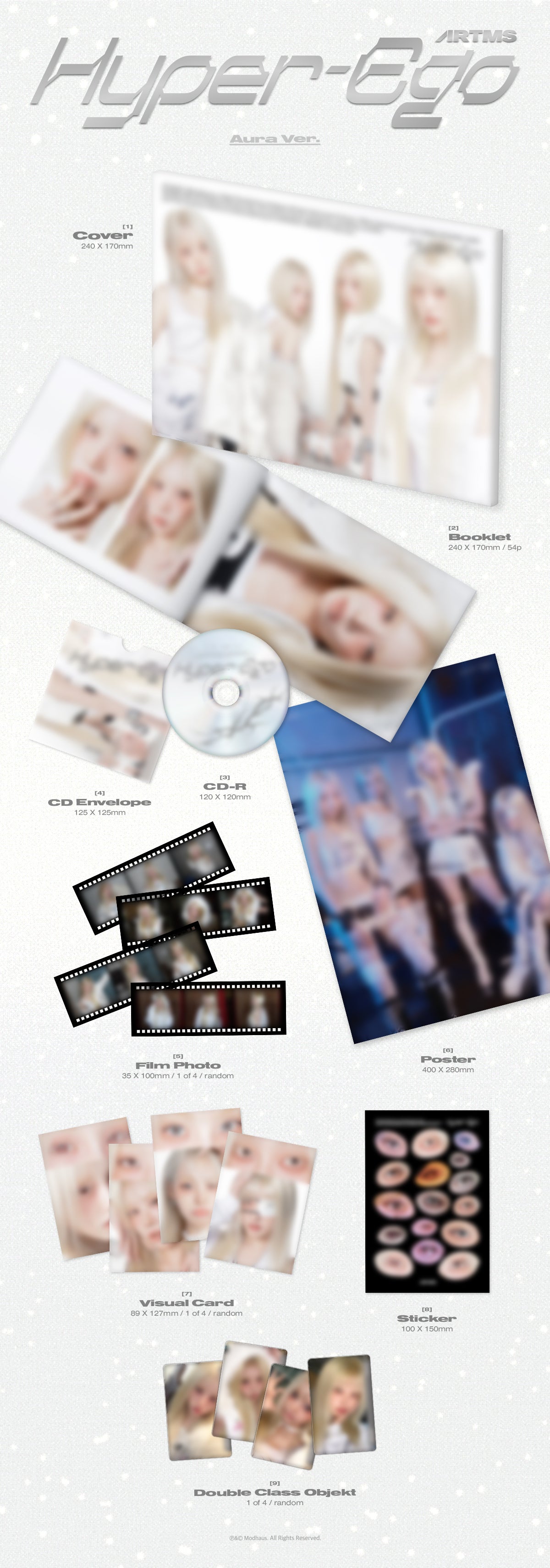 ARTMS album Hyper-Ego [AURA ver]