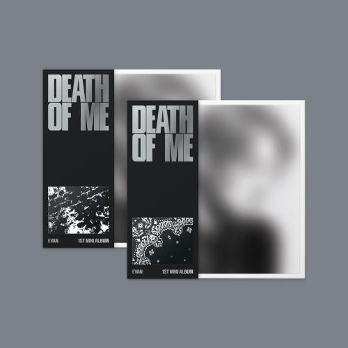 [PREORDER] EVAN 1st mini album DEATH OF ME [BANDANA ver]