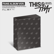 [PREORDER] Stray Kids mini album THIS & THAT [FANS ALBUM ver]