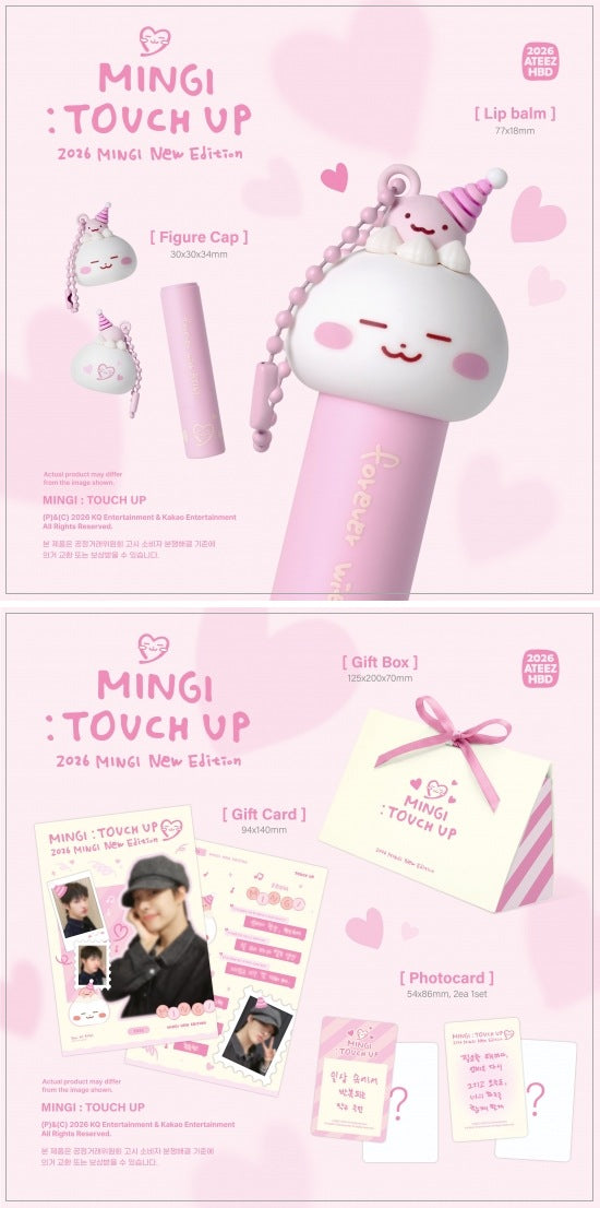 [PREORDER] MINGI (ATEEZ) Official MD TOUCH UP