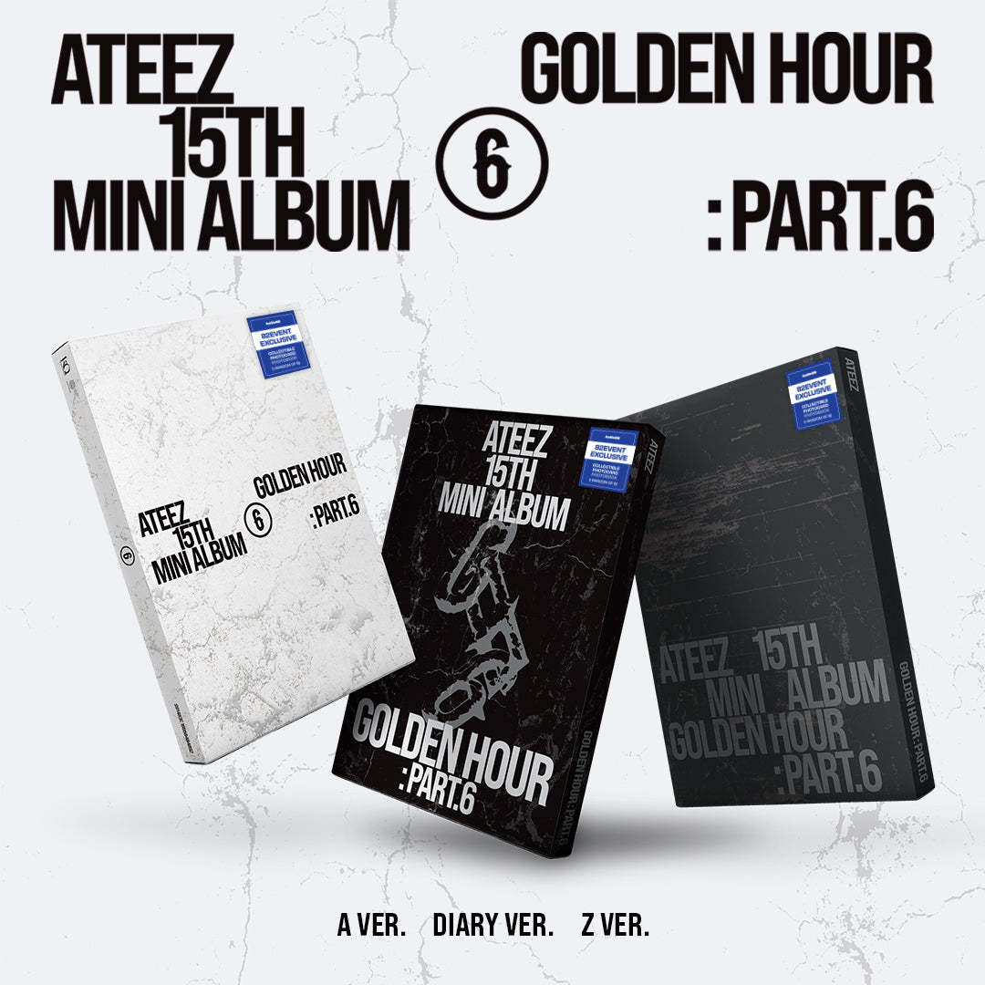 [PREORDER] ATEEZ - GOLDEN HOUR : Part.6 - 82EVENT Exclusive
