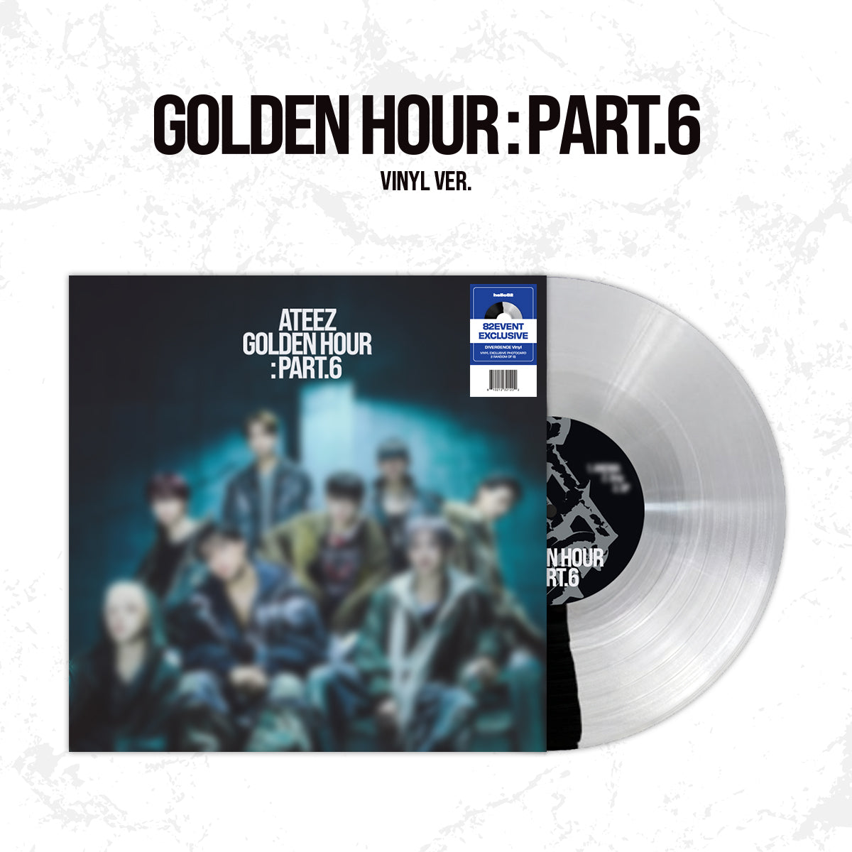 [PREORDER] ATEEZ - GOLDEN HOUR : Part.6 (VINYL VER.) - 82EVENT Exclusive*