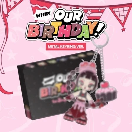 [PREORDER] OURBIRTHDAY 1st Single Album OUR BIRTHDAY [METAL KEYRING ver]