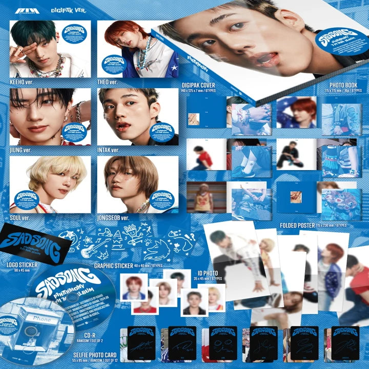 P1HARMONY 7th Mini Album SAD SONG [DIGIPACK ver]