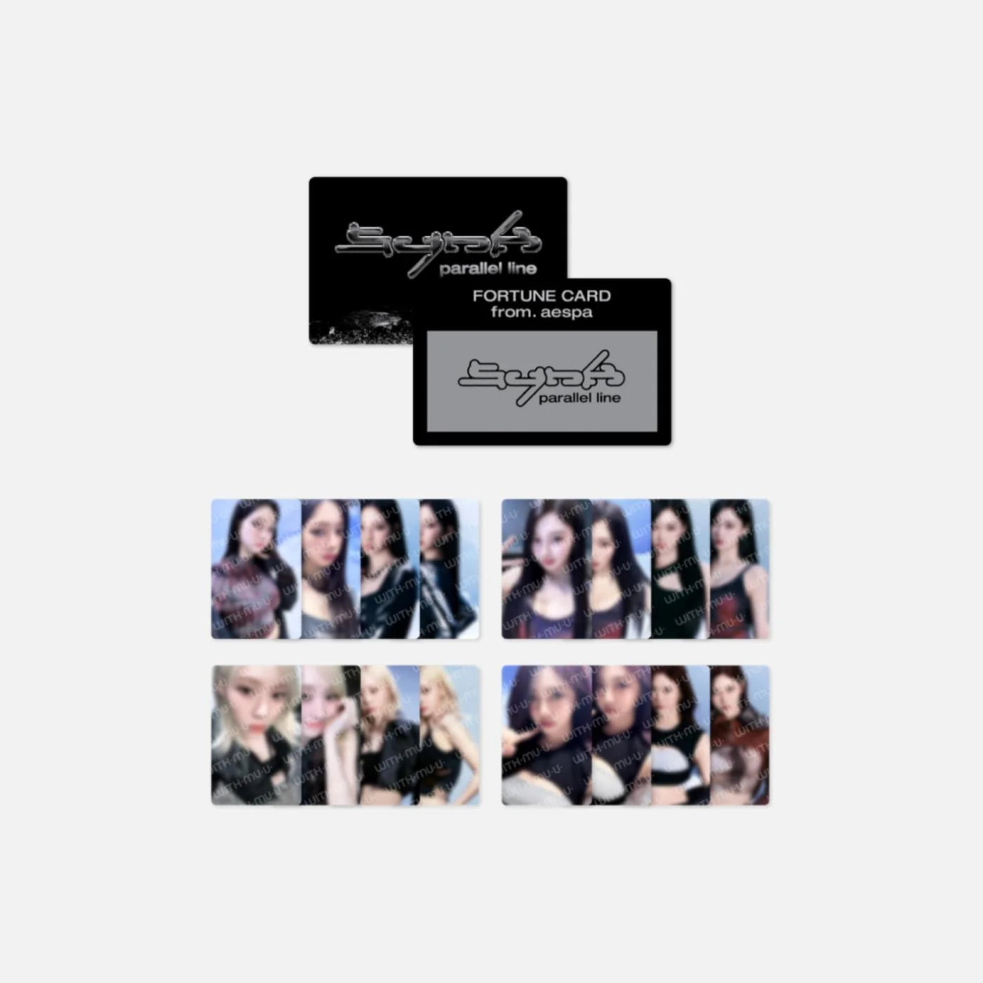 aespa SYNK : PARALLEL LINE Official MD Trading Card Set