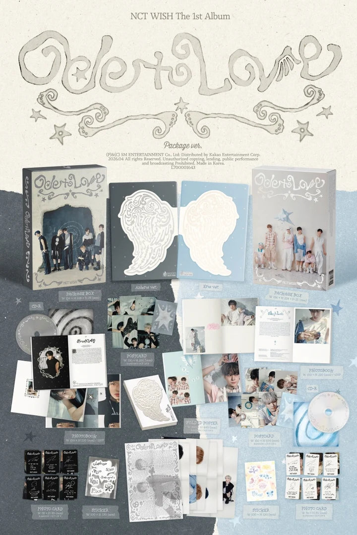 NCT WISH 1st Album Ode to Love [PACKAGE ver]
