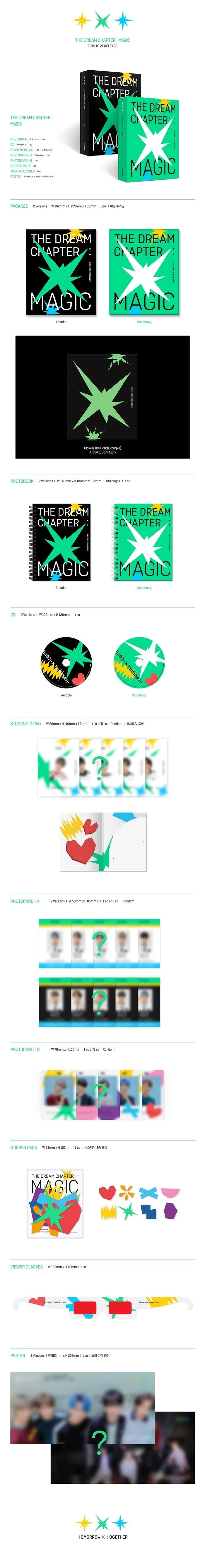 TXT 1st Album Dream Chapter : Magic
