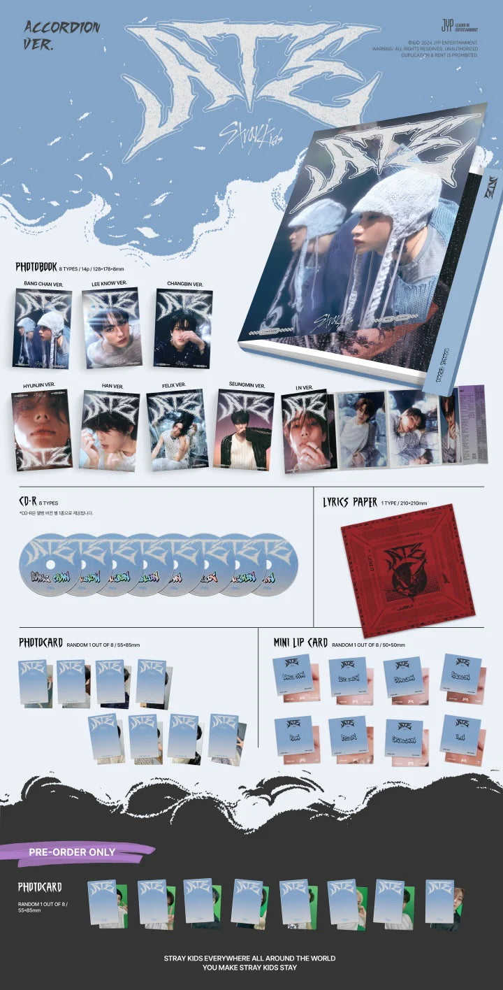 Stray Kids 9th mini album ATE [Accordion ver]