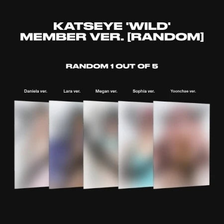 [PREORDER] KATSEYE WILD [Member ver]