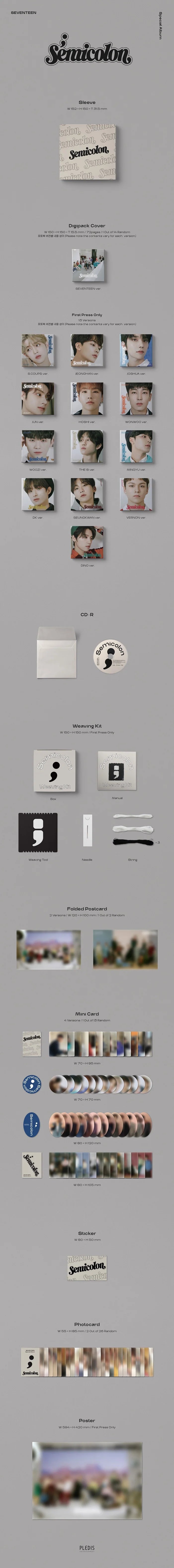SEVENTEEN Special Album Semicolon