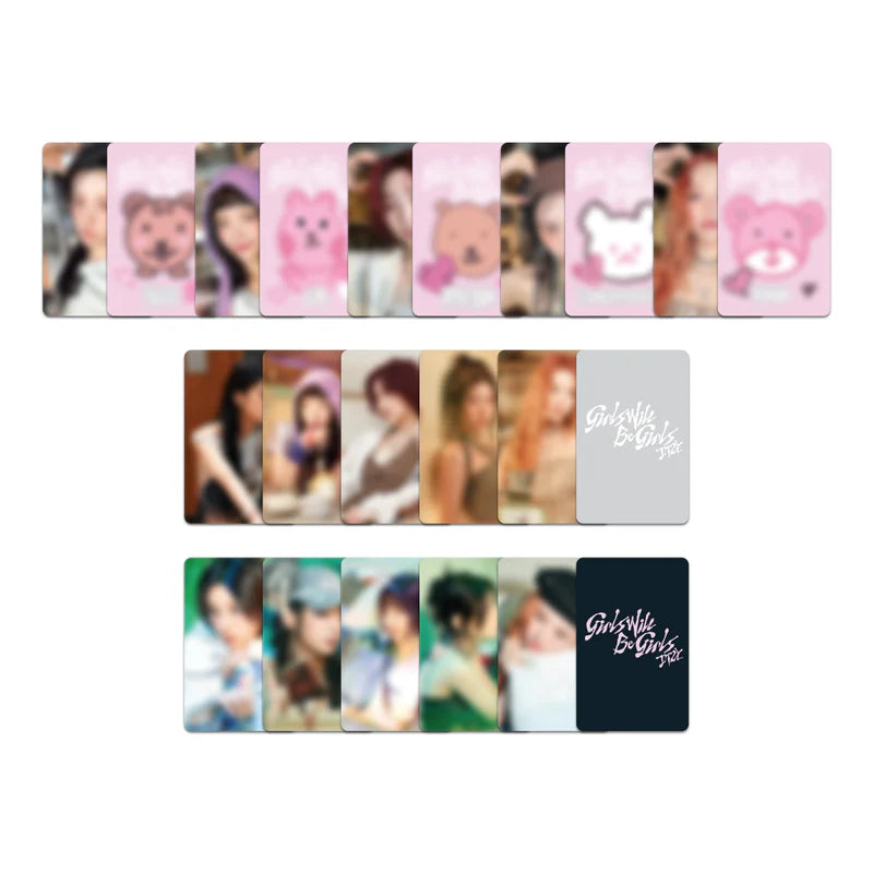 ITZY Girls Will Be Girls Official Trading Photocard Pack
