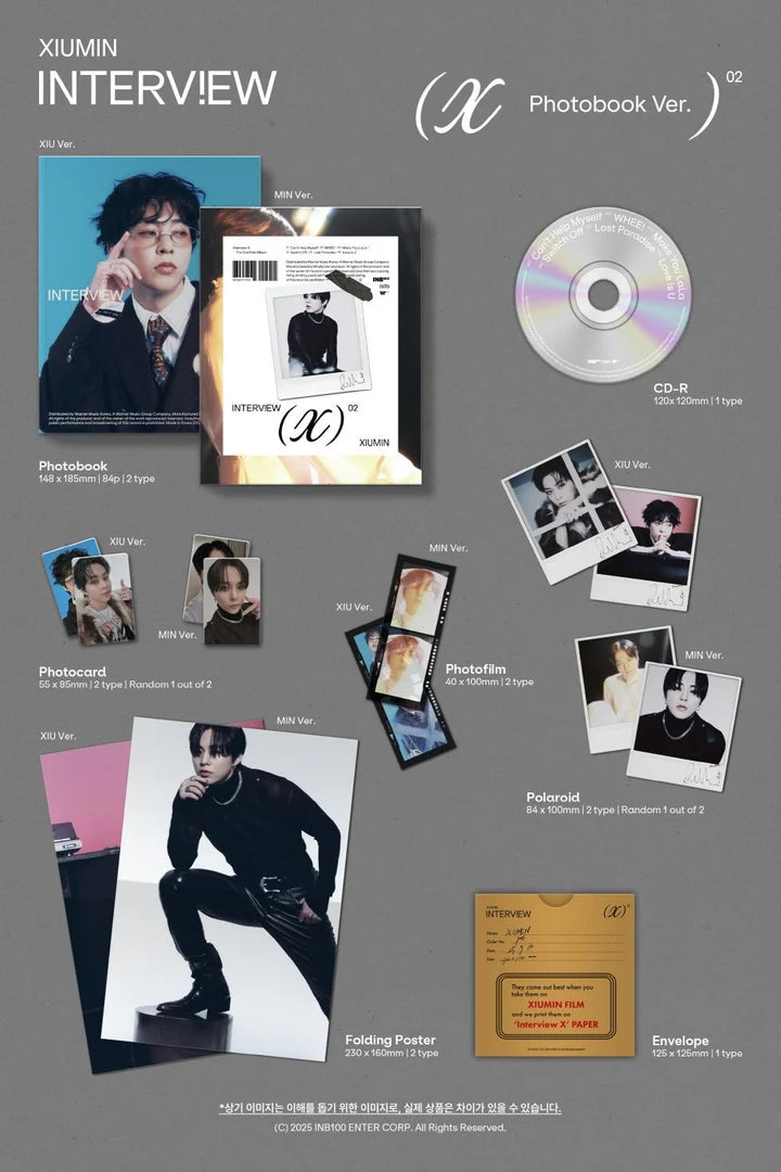 XIUMIN (EXO) Interview X [Photobook ver]