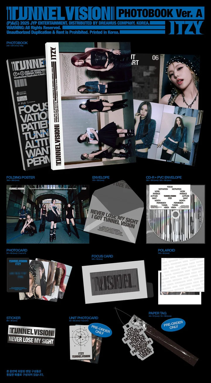 ITZY TUNNEL VISION [Photobook ver]