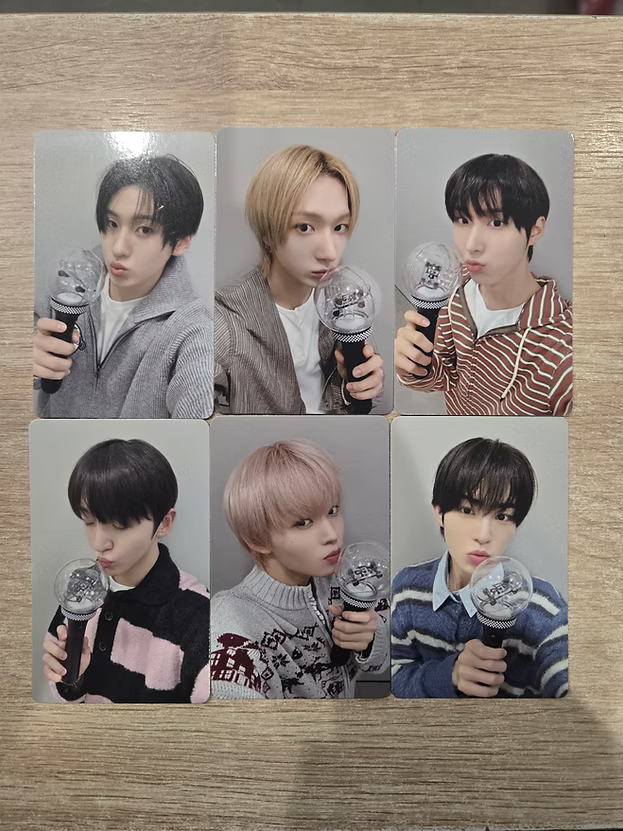 KickFlip Official Light Stick FANS SHOP POB Photocard
