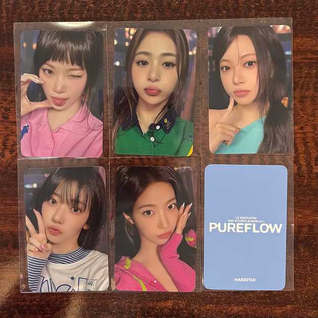 LE SSERAFIM PUREFLOW Pt.1 POB Photocard