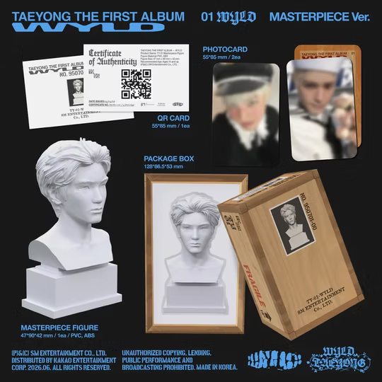 TAEYONG (NCT) 1st full album WYLD [Masterpiece / Limited ver]
