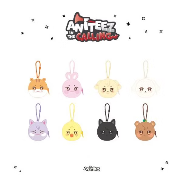 ATEEZ Official MD ANITEEZ IN THE CALLING BACKPACK POUCH KEYRING