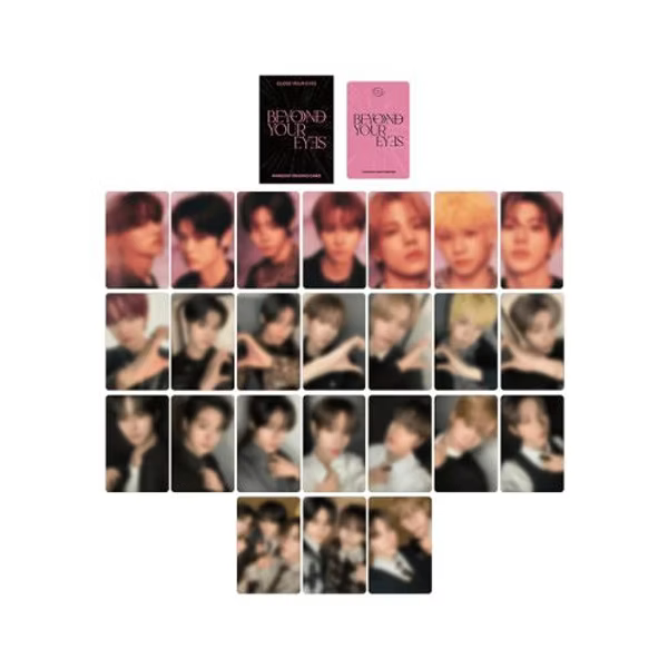 CLOSE YOUR EYES 1st Tour BEYOND YOUR EYES Official MD Trading Card
